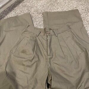 DAZY Women's Khaki and Green Trousers